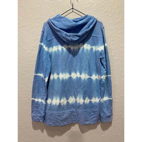 Vineyard Vines Women's Pullover Hoodie Blue Tie Dye Size Small - Picture 5 of 10